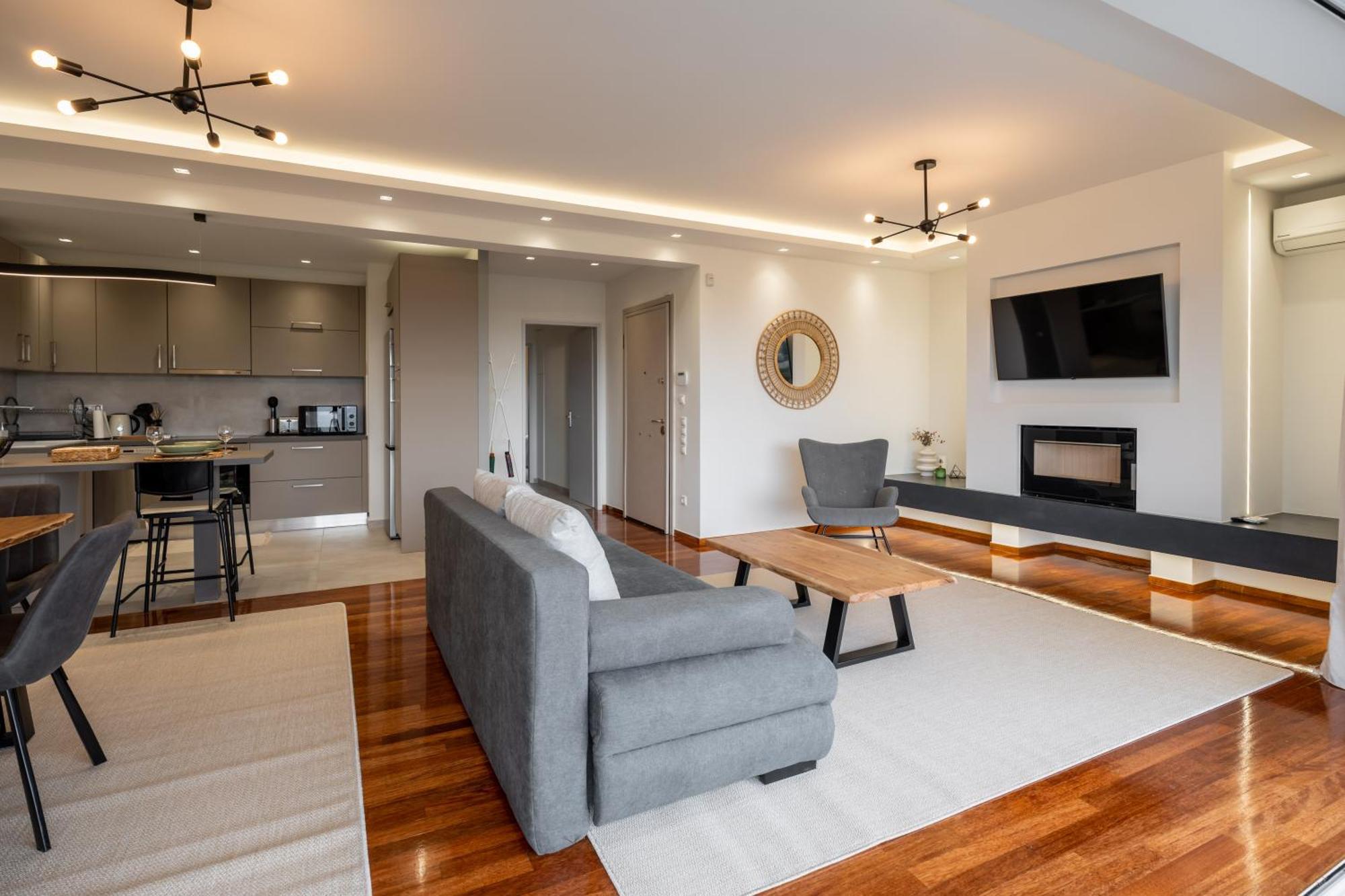 Sesilia Sea View Apartment Athene Buitenkant foto