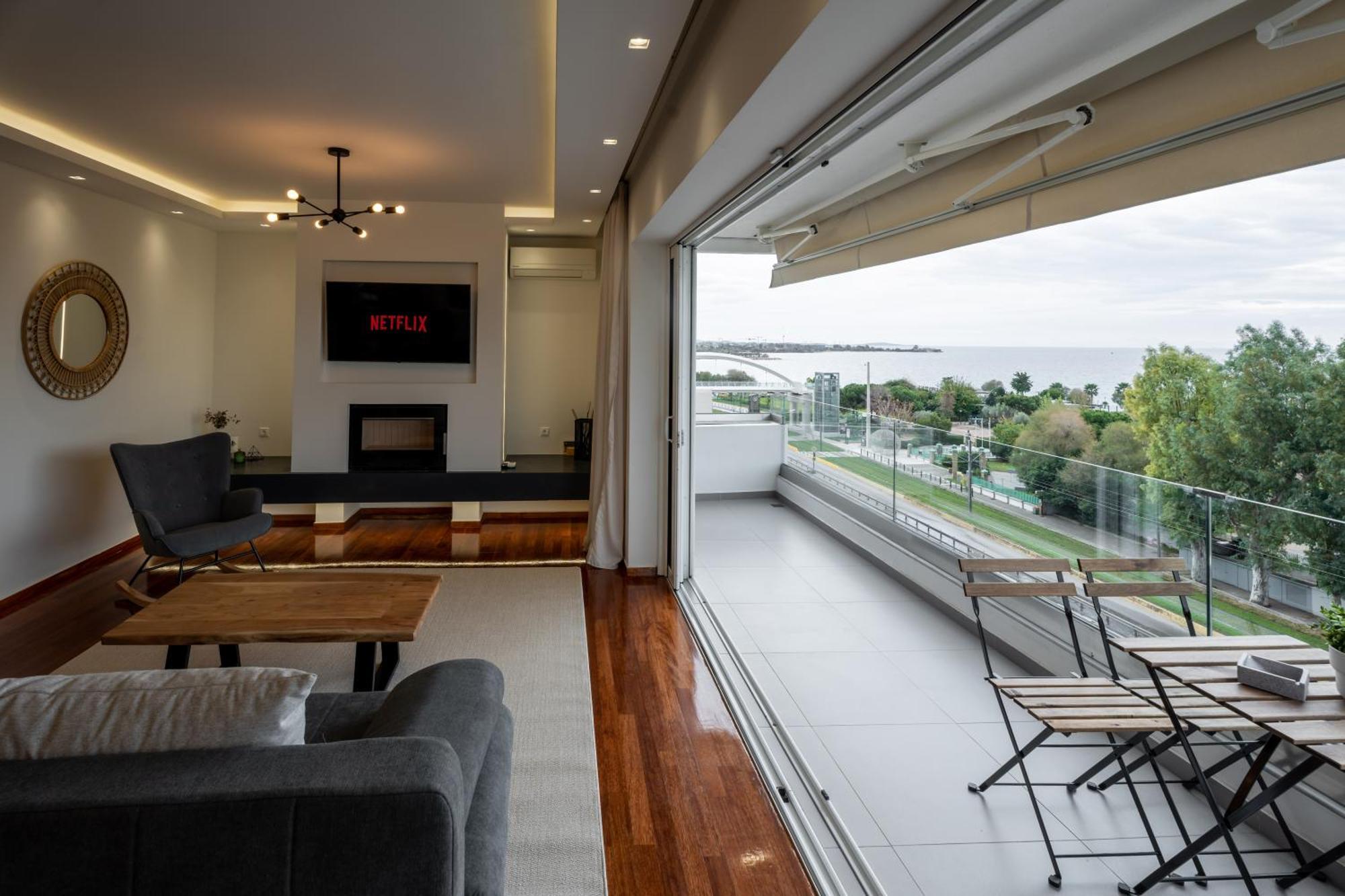 Sesilia Sea View Apartment Athene Buitenkant foto
